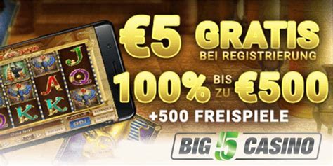 big5 casino bonus ohne einzahlung